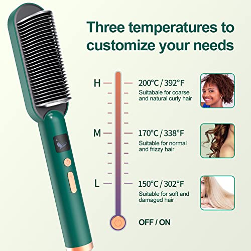 Hair Straightener Comb